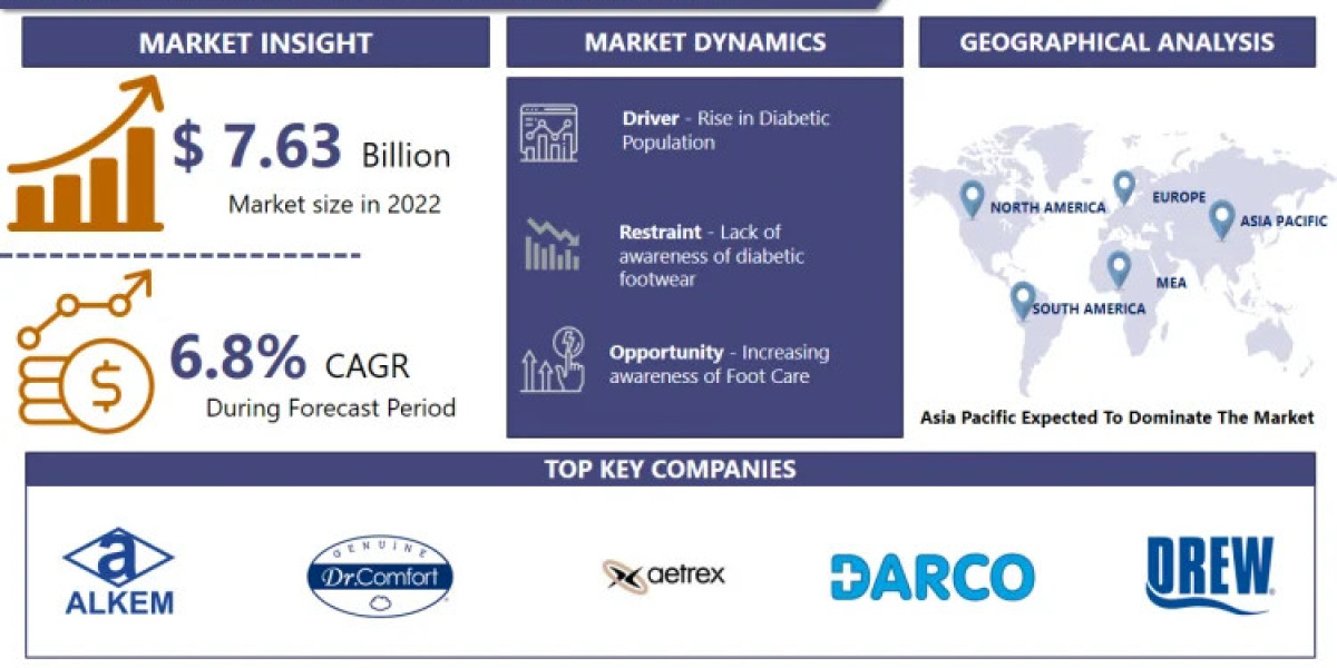 Diabetic Footwear Market By Application Size, Share Analysis & Forecast 2024-2032