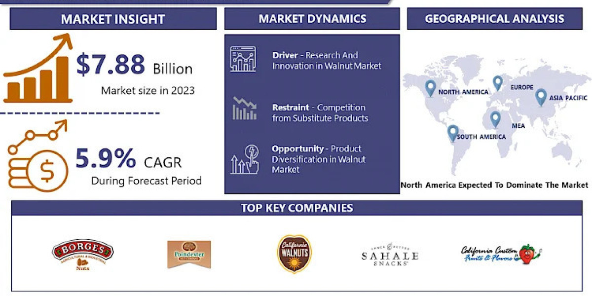 Walnut Market Witnesses Remarkable Growth Fueled by Rising Health-Conscious Consumer Demand By 2032 | IMR