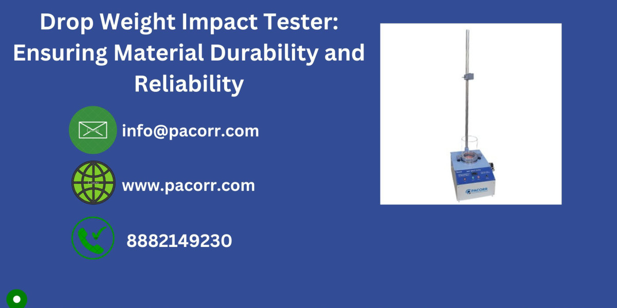 Drop Weight Impact Tester: The Essential Tool for Evaluating Material Impact Resistance in Industries