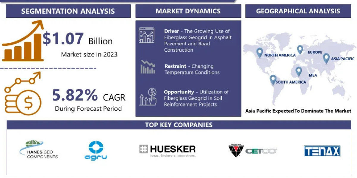 Fiberglass Geogrid Market Industry Status, Forecast till 2032 | IMR